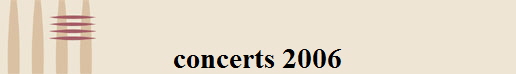 concerts 2006